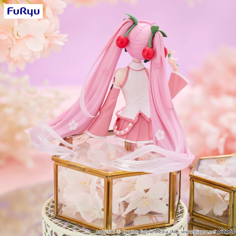 FURYU NOODLE STOPPER FIGURE HATSUNE MIKU SAKURA MIKU 2024 FURYU NOODLE STOPPER FIGURE HATSUNE MIKU SAKURA MIKU 2024